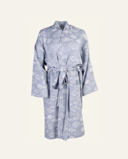 Ocean kimono sininen