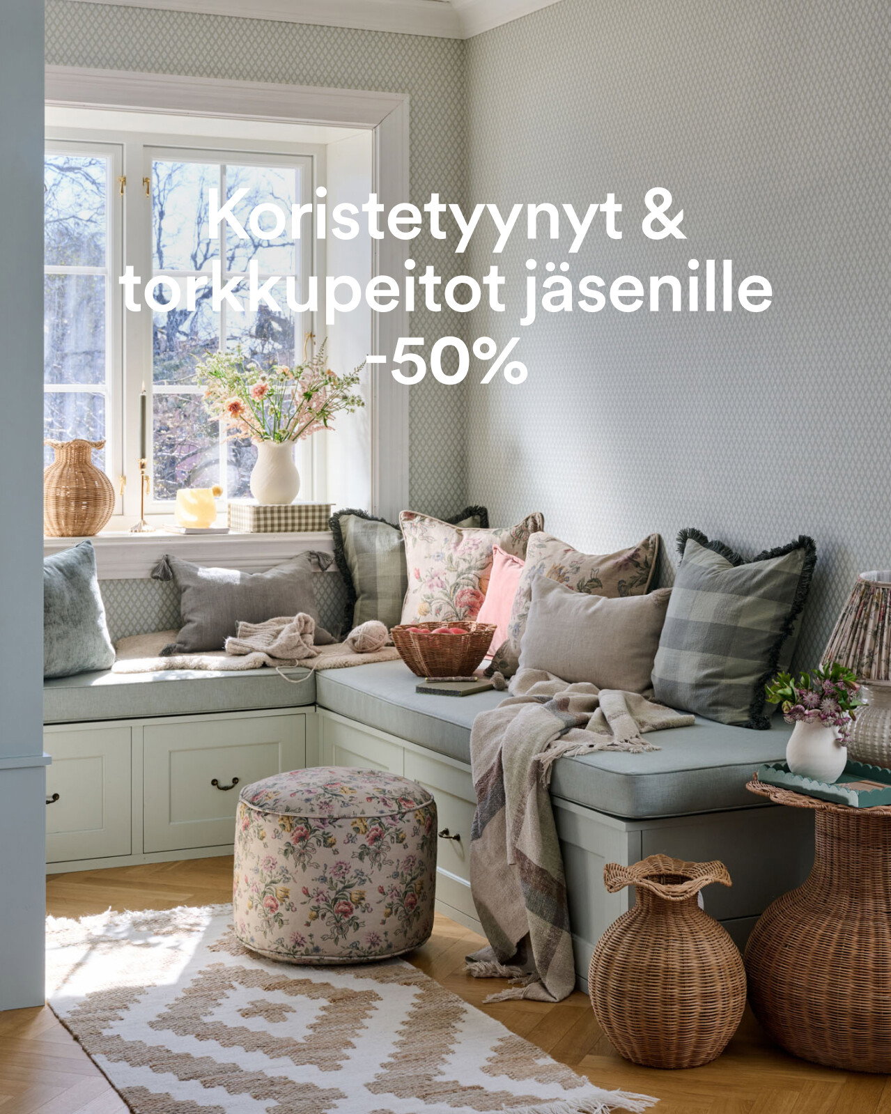 Koristetyynyt & torkkupeitot