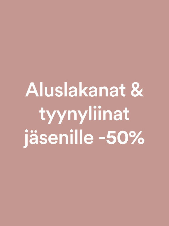 Aluslakanat & tyynyliinat