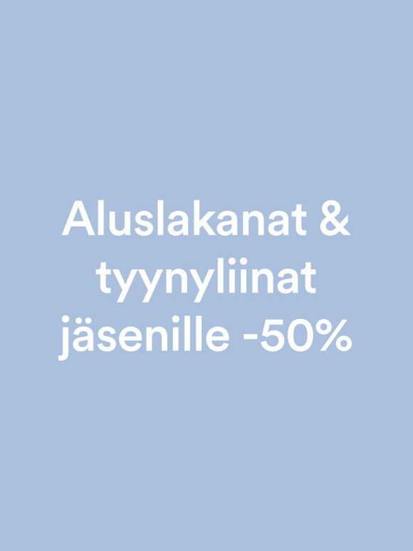Aluslakanat & tyynyliinat