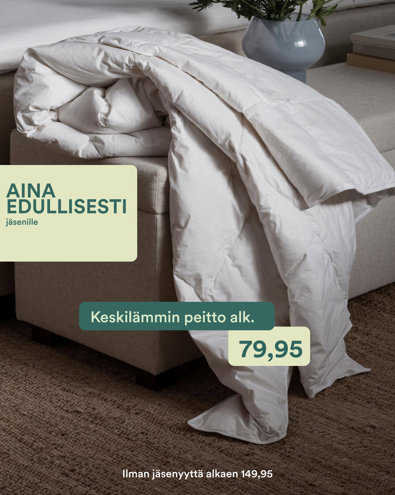 Ella untuvapeitto 79,95