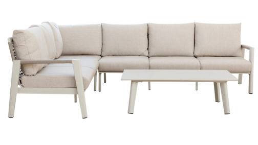 Vista Corner Sofa Set - #cbbeb6 Sandstone