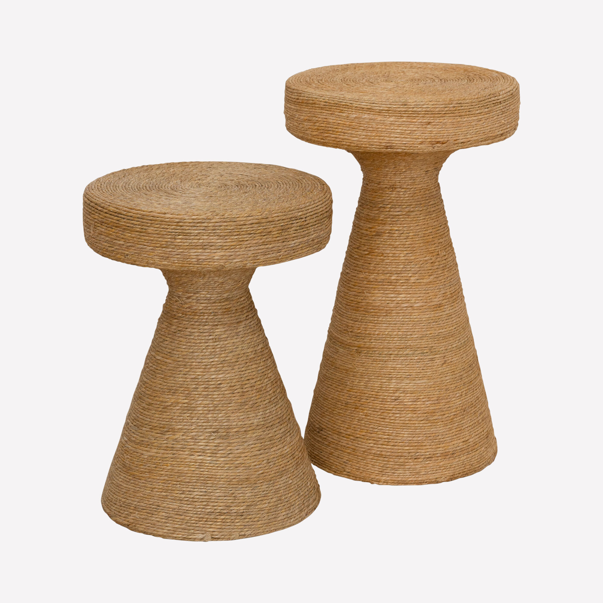 Gambit Side Table in Jute