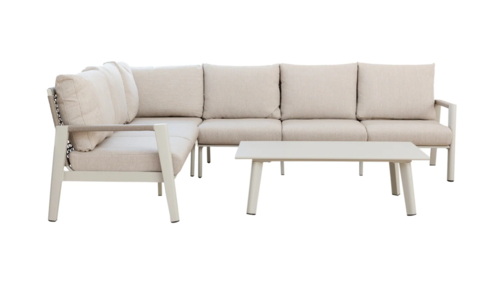 Vista Corner Sofa Set - #cbbeb6 Sandstone