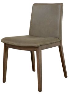 Blaire Leather Dining Chair - #847a69 Alpine