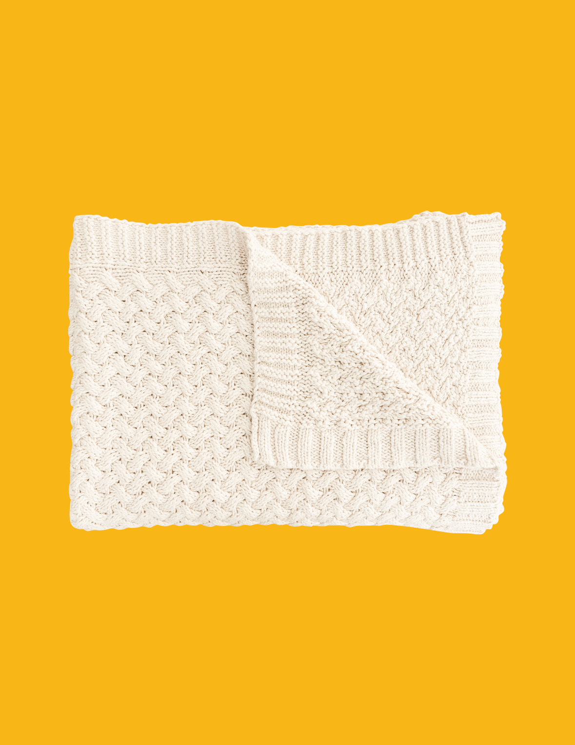 Kensington Throw - #f3eada Bone