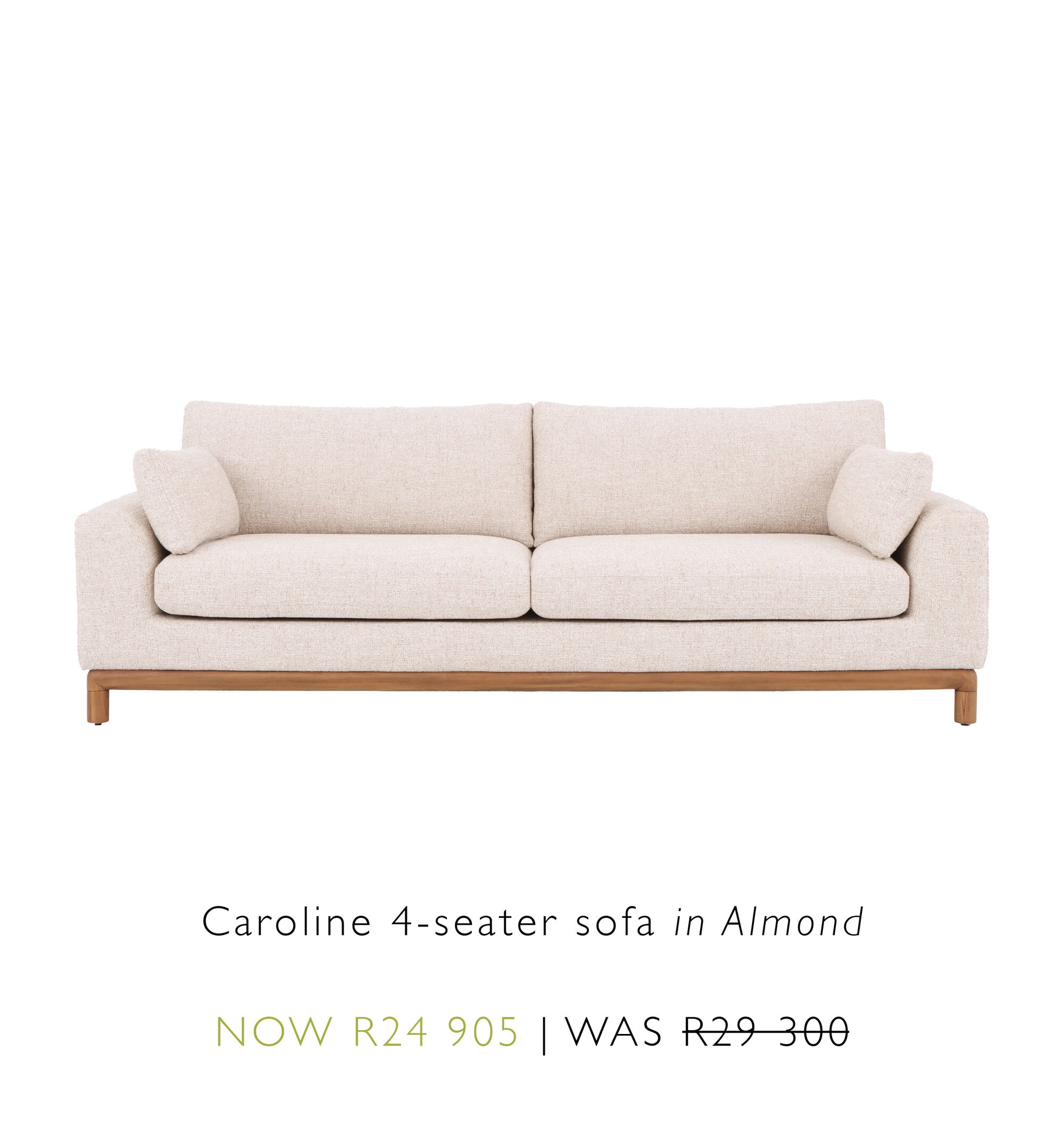 Caroline Sofa 4-Seater
