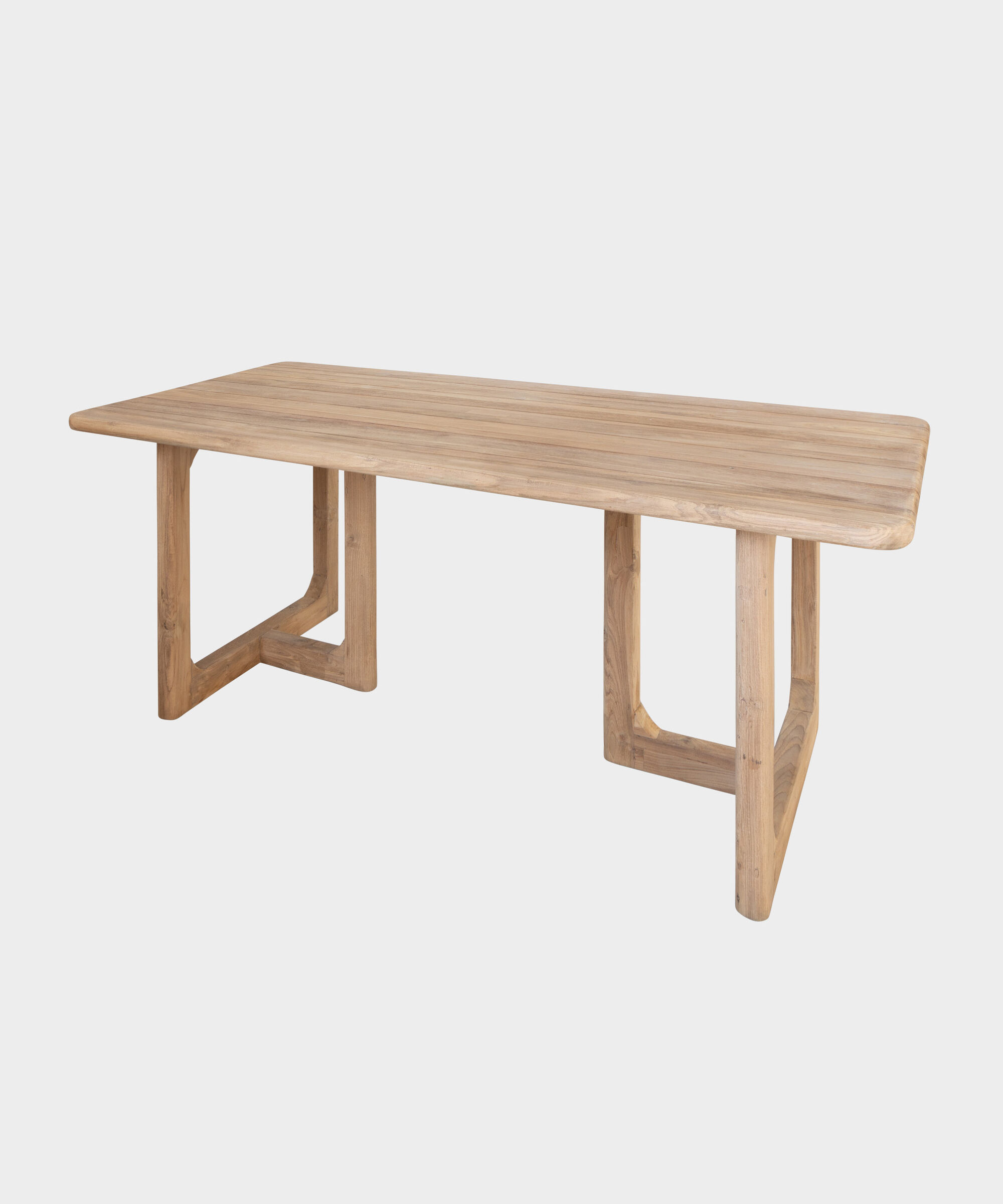 Osaka 6-Seater Teak Dining Table in Natura