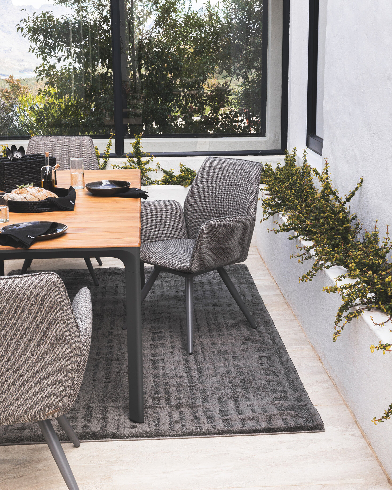 Barbados Outdoor Swivel Chair