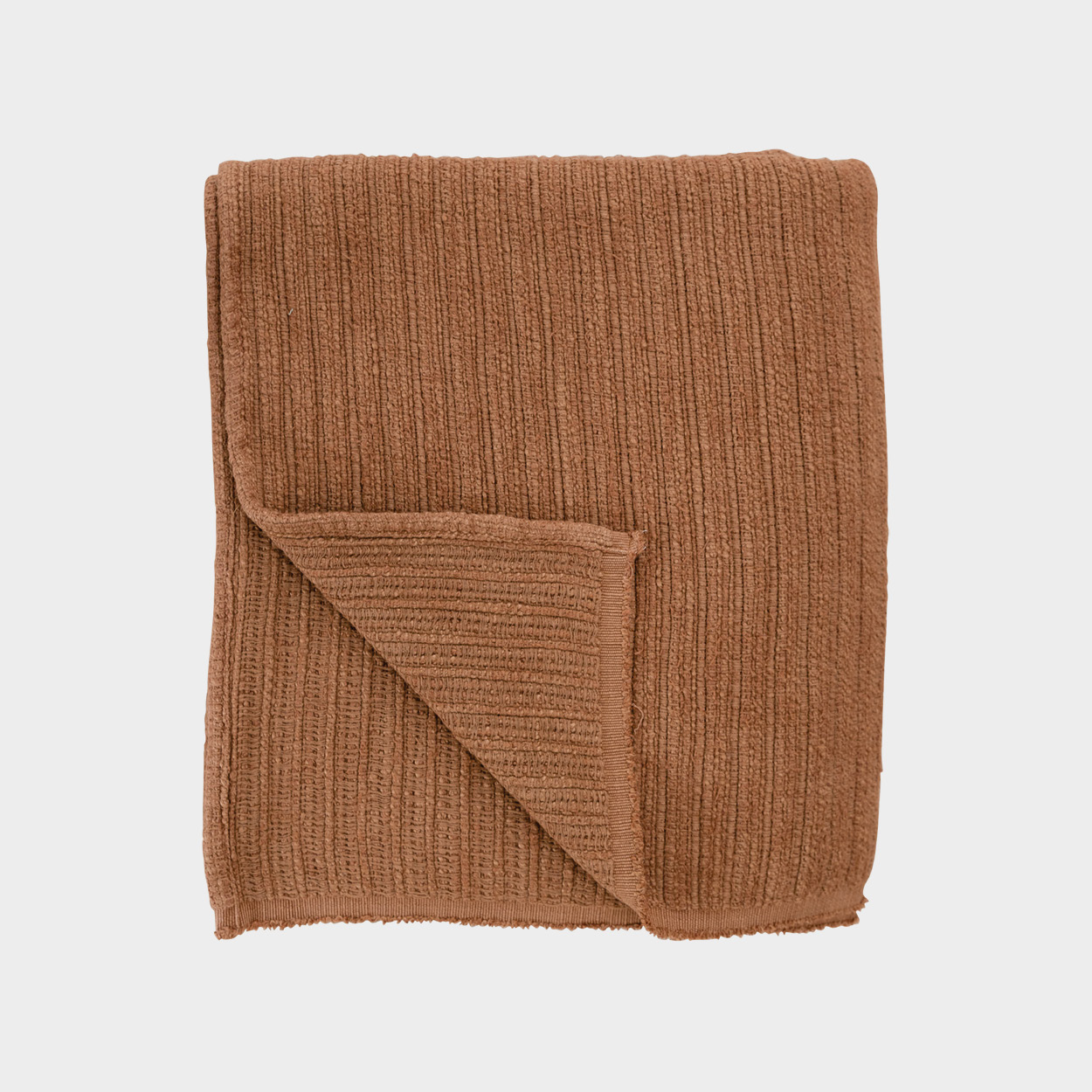 Frida Throw - #9e6543 Tamarind