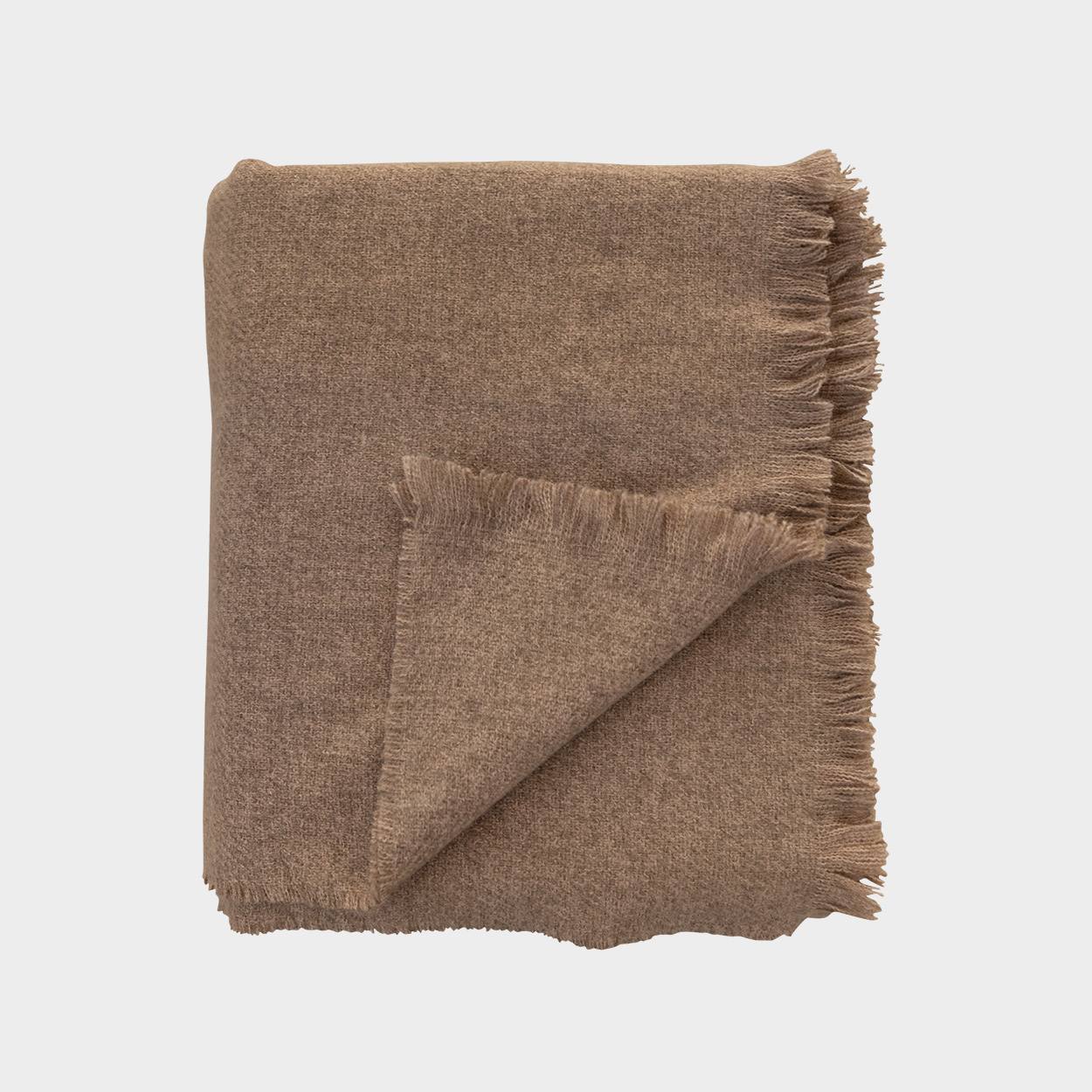 Lana Throw - #896e5b Caramel