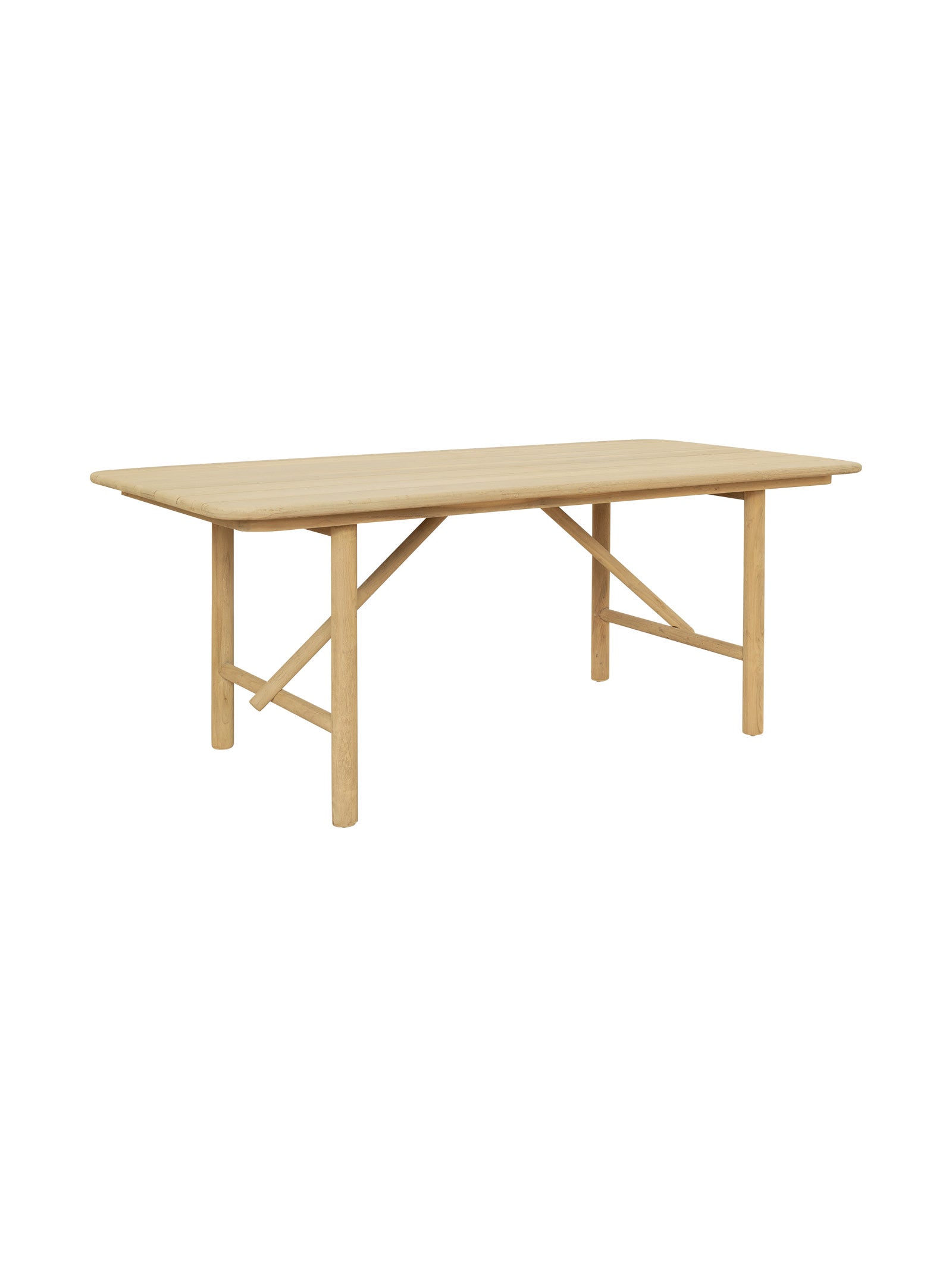 Tulum Teak Dining Table in Natura