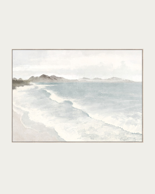 Whitewater Dreams Wall Art in Sea Spray