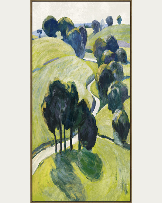 Winding Way Wall Art in Pastures
