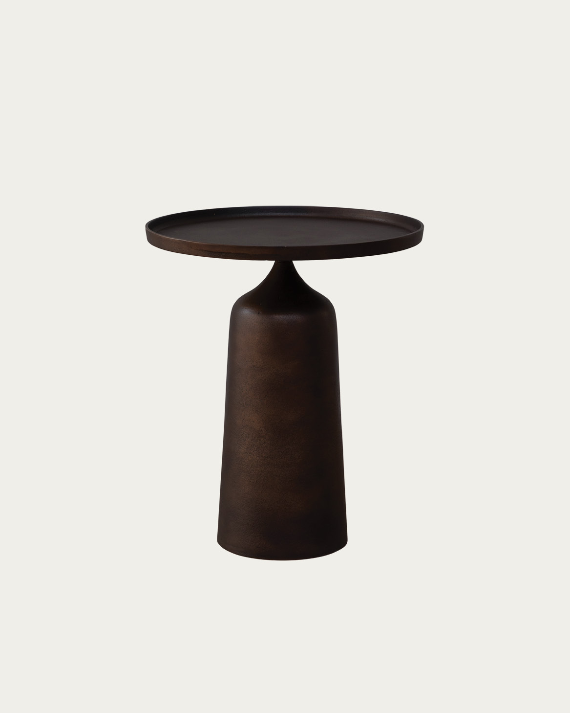 Madeira Side Table in Bronze Age