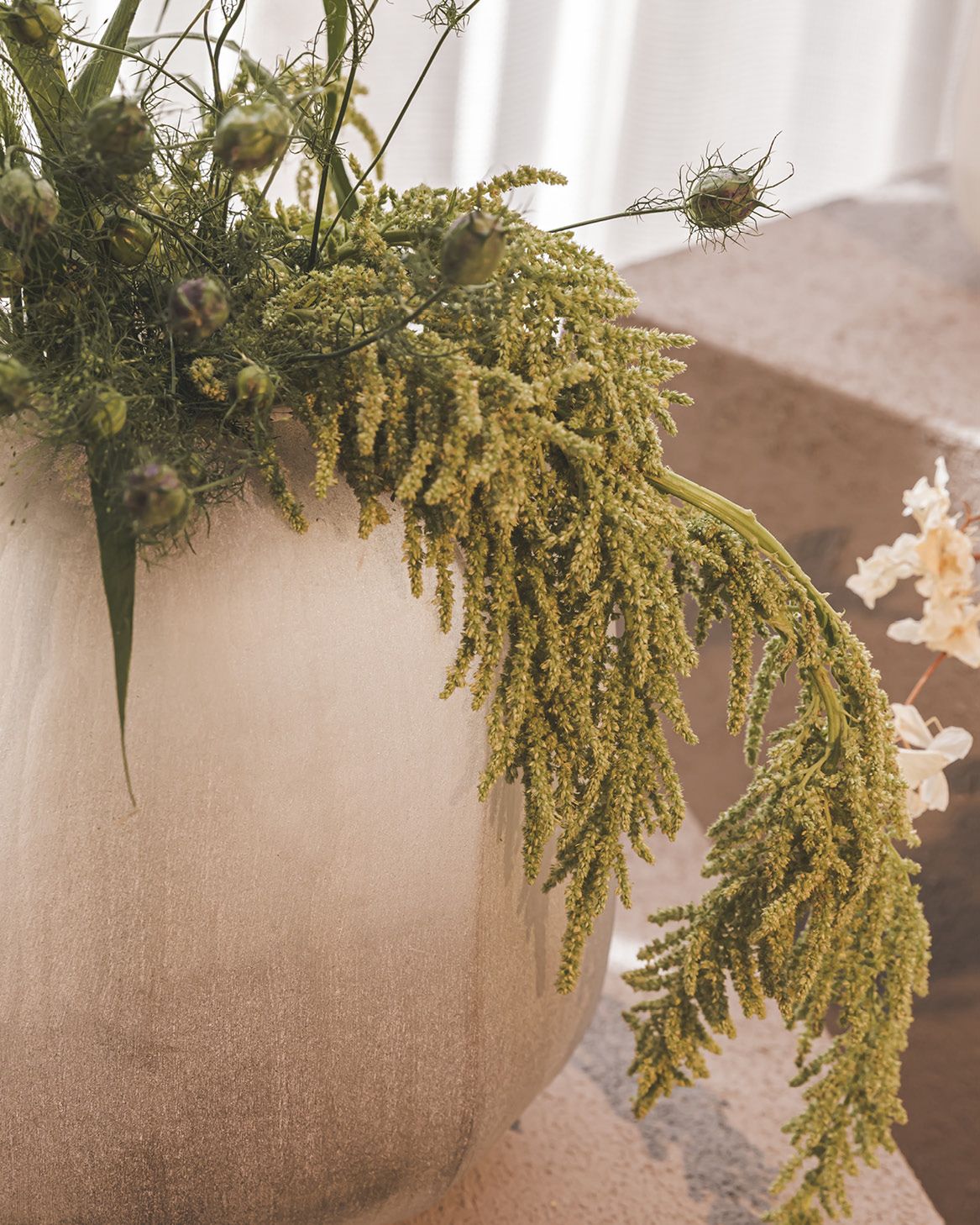 Urchin Vase in Driftwood - Small