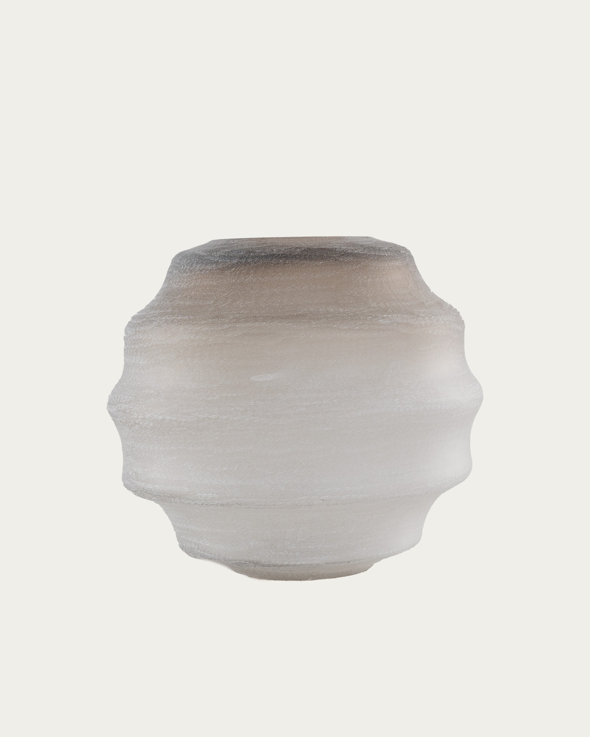 Oyster Vase in Driftwood - Medium