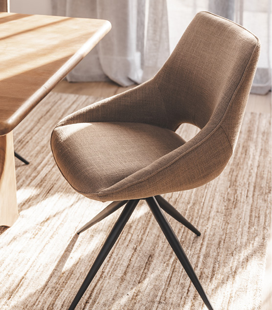 Louis Swivel Dining Chair