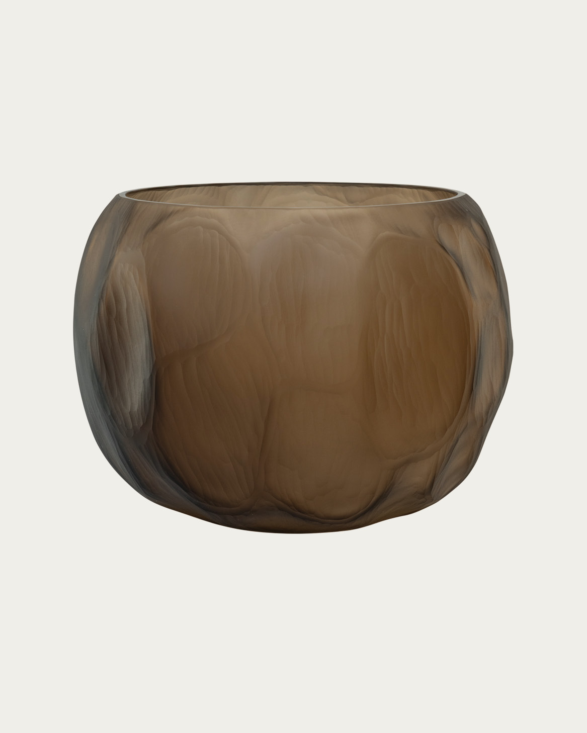 Glade Vase in Bark - Large