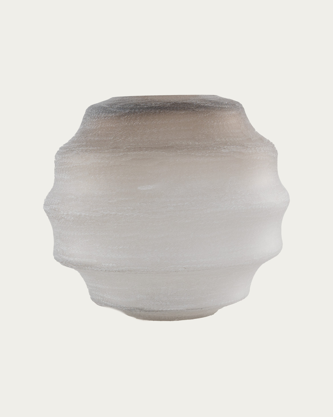 Oyster Vase in Driftwood