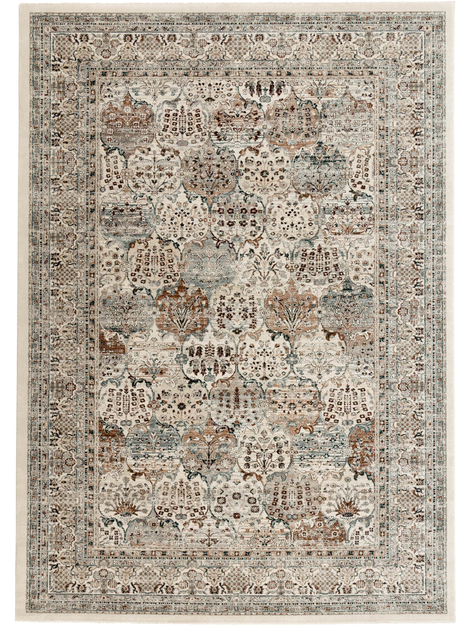 Ledger Rug in Tarnish