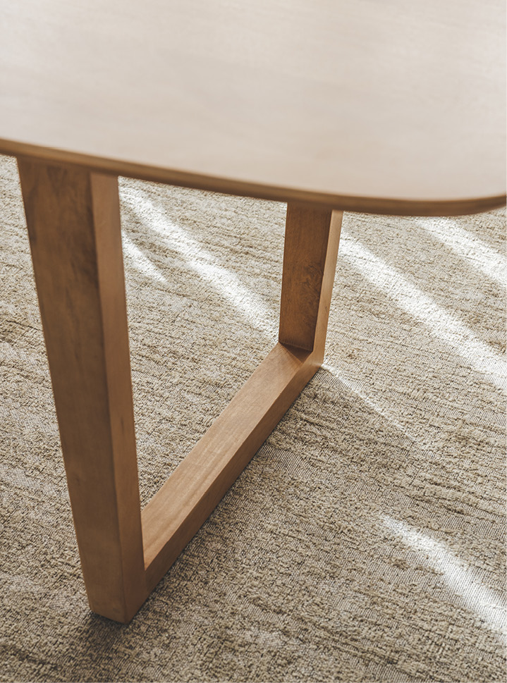 Civico Dining Table 12-Seater in Light Spice