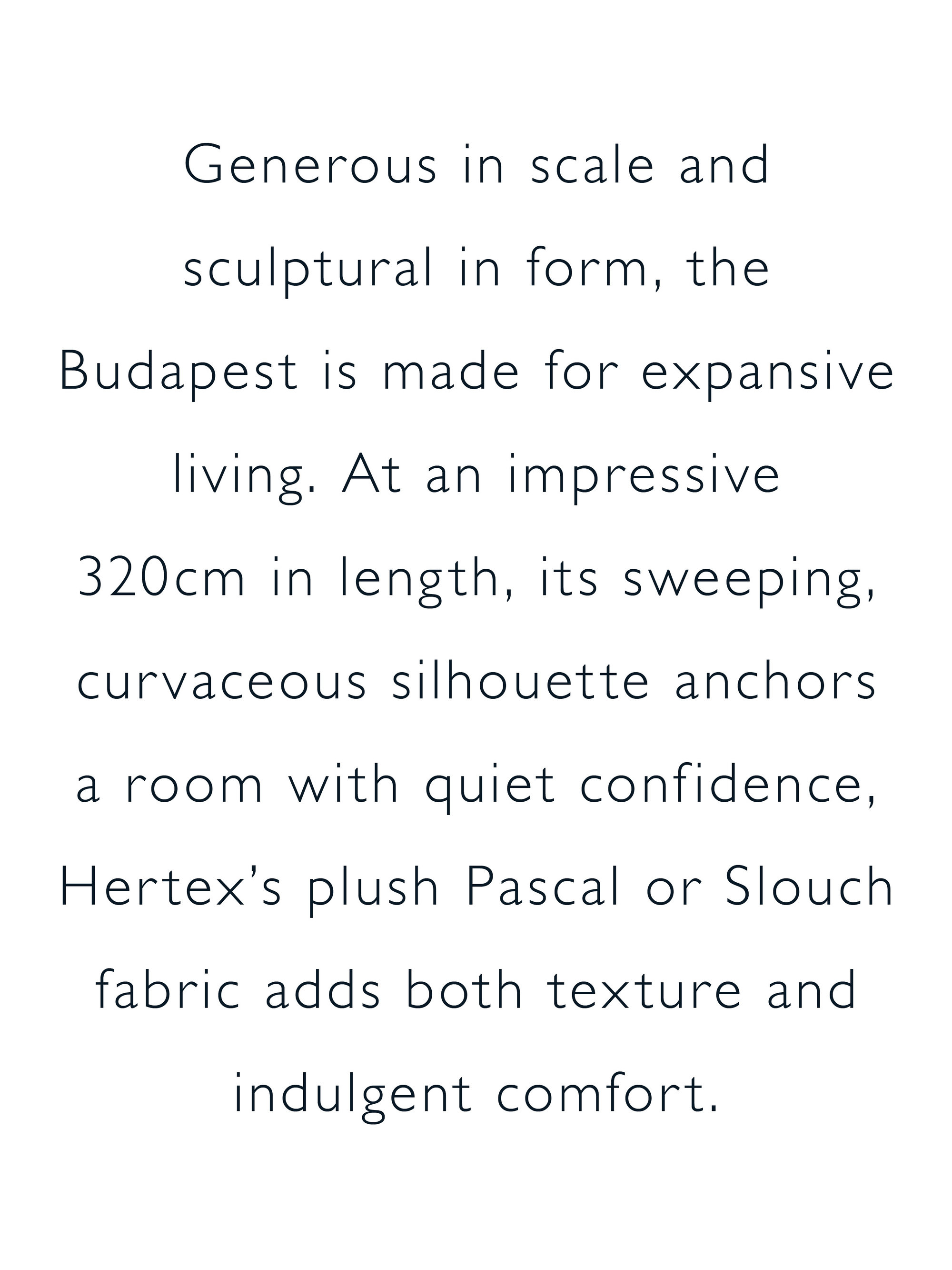 Budapest Sofa 4-Seater