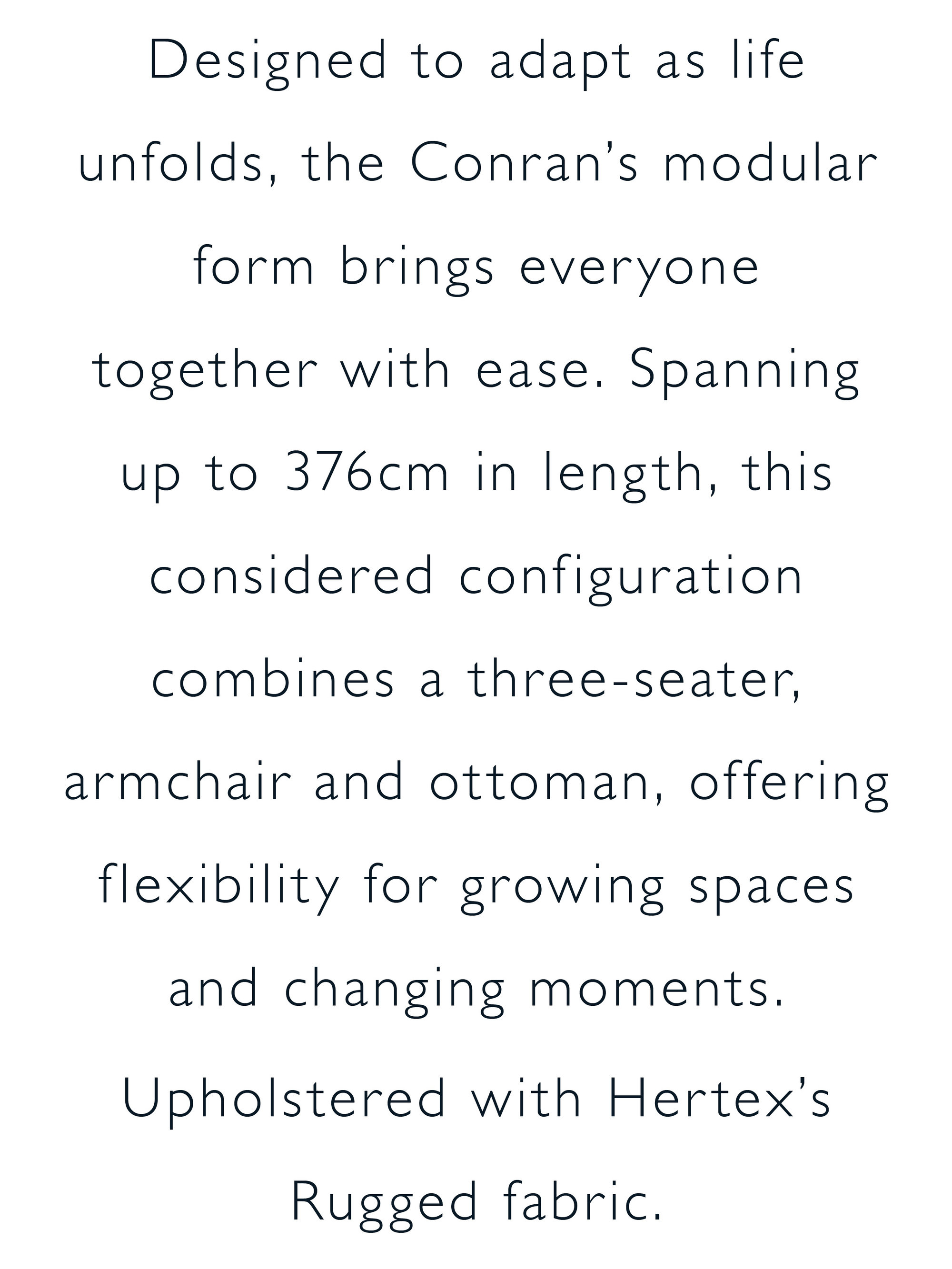 Conran Modular Sofa