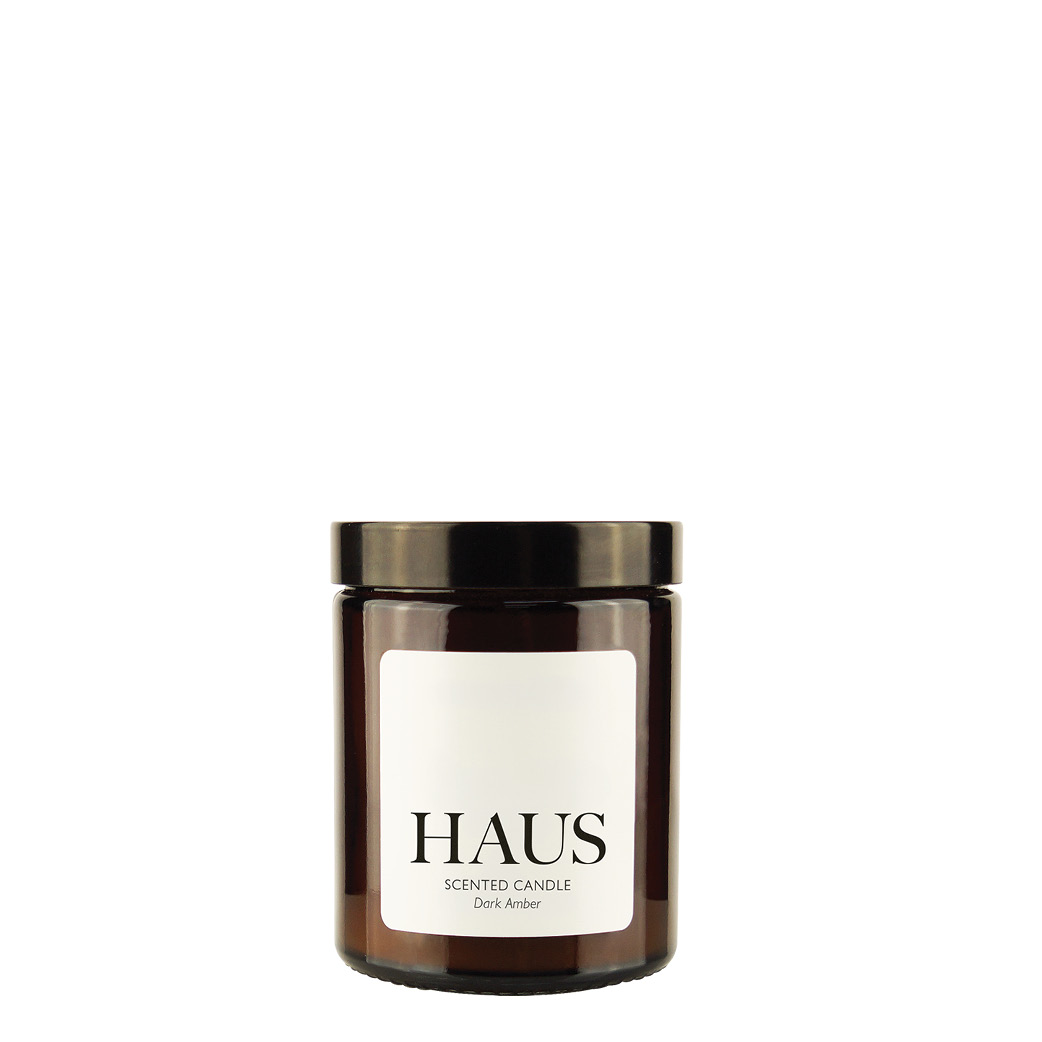 Haus Scented Candle in Dark Amber