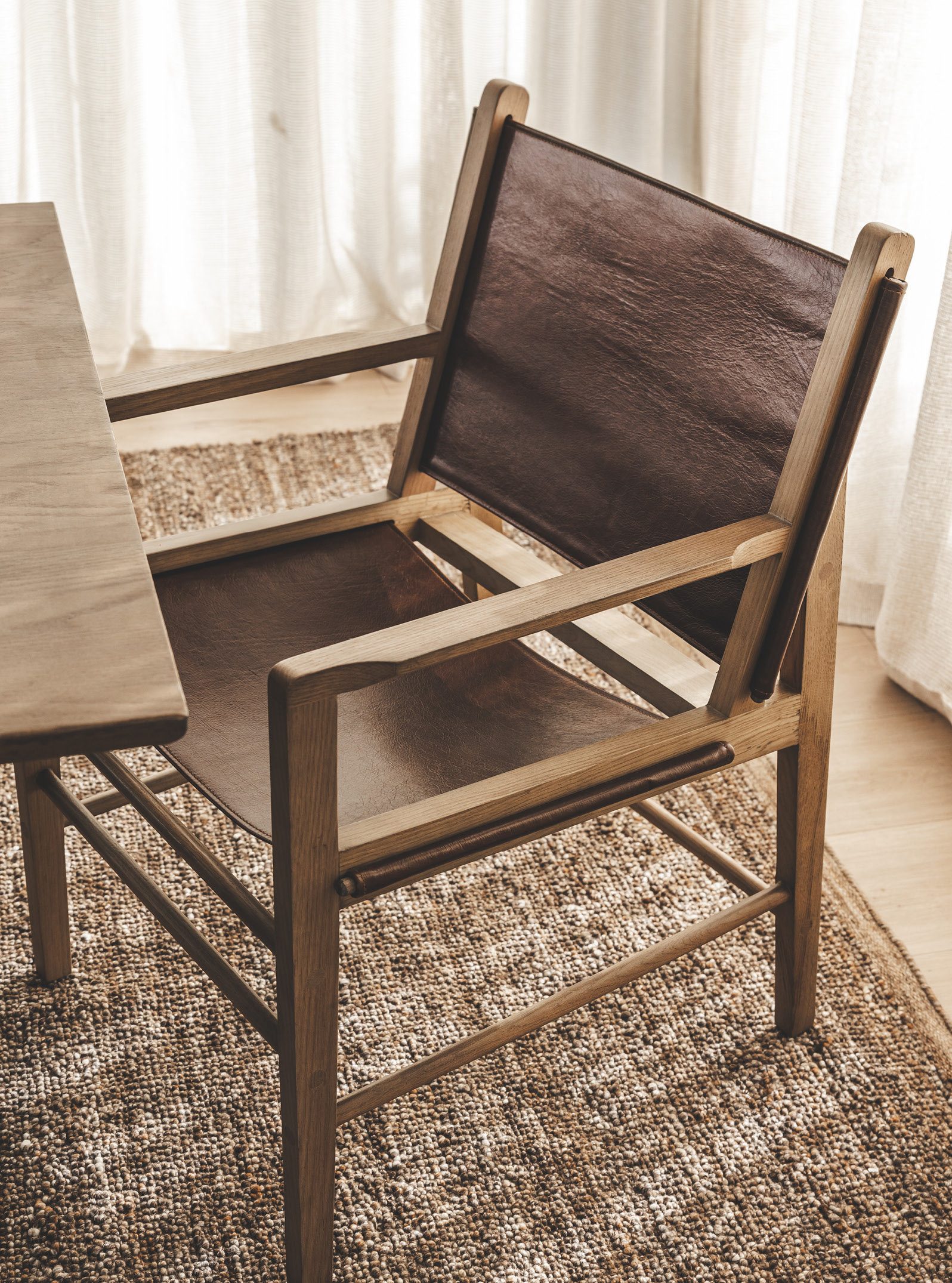 Commodore Leather Occasional Chair