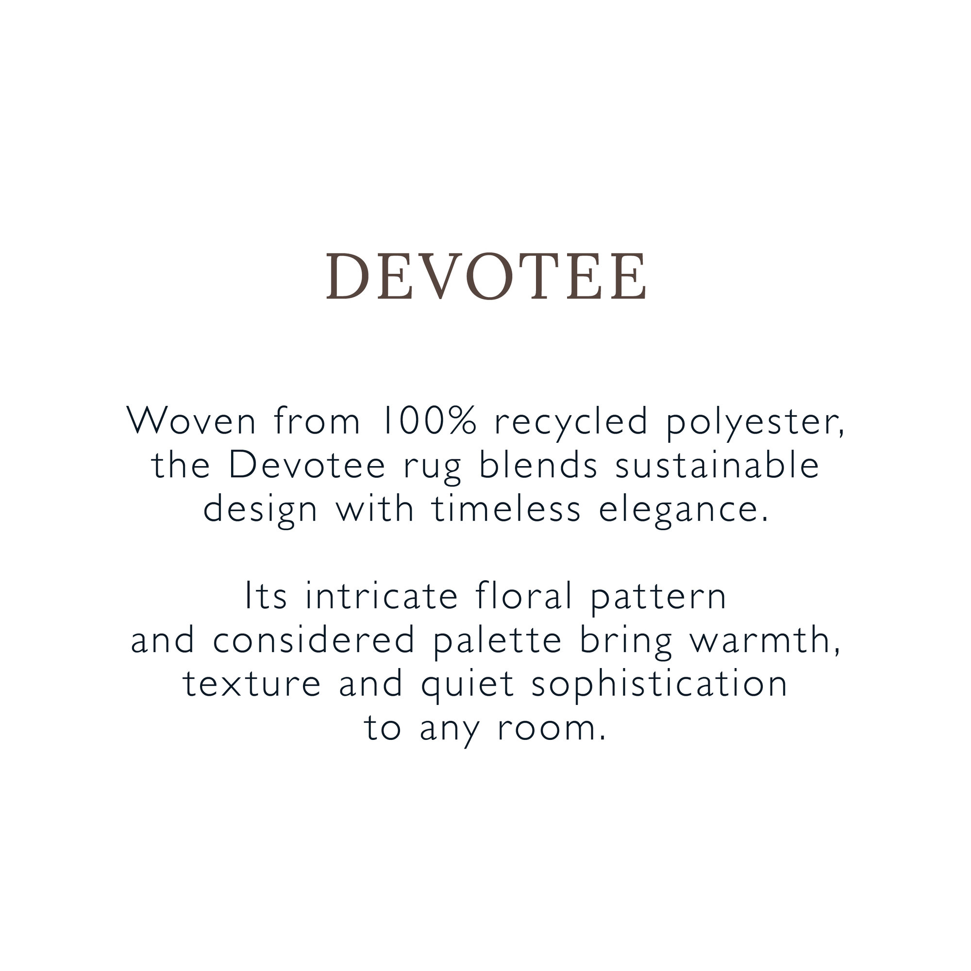 Devotee rug