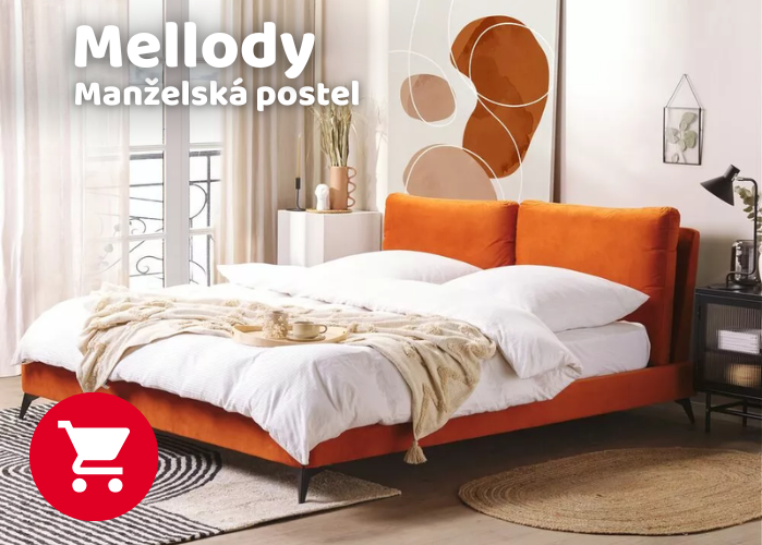 manzelska postel mellody