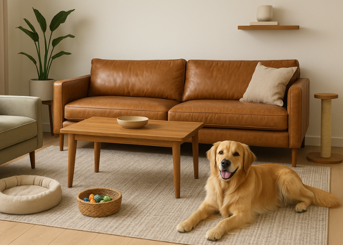blog Výběr nábytku pro domácnosti s domácími mazlíčky: Materiály a designy odolné vůči poškození