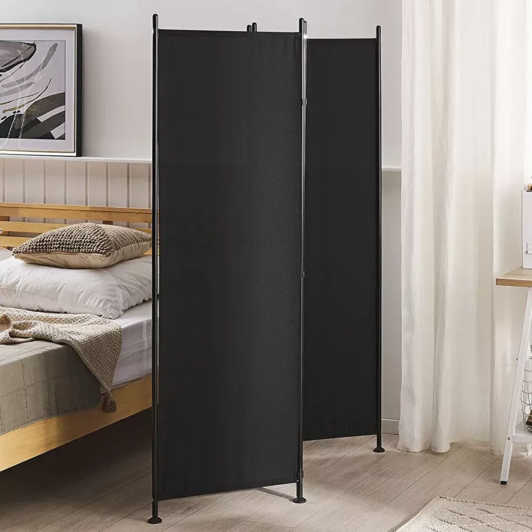 Paravan 160 x 170 cm Naria (černá)