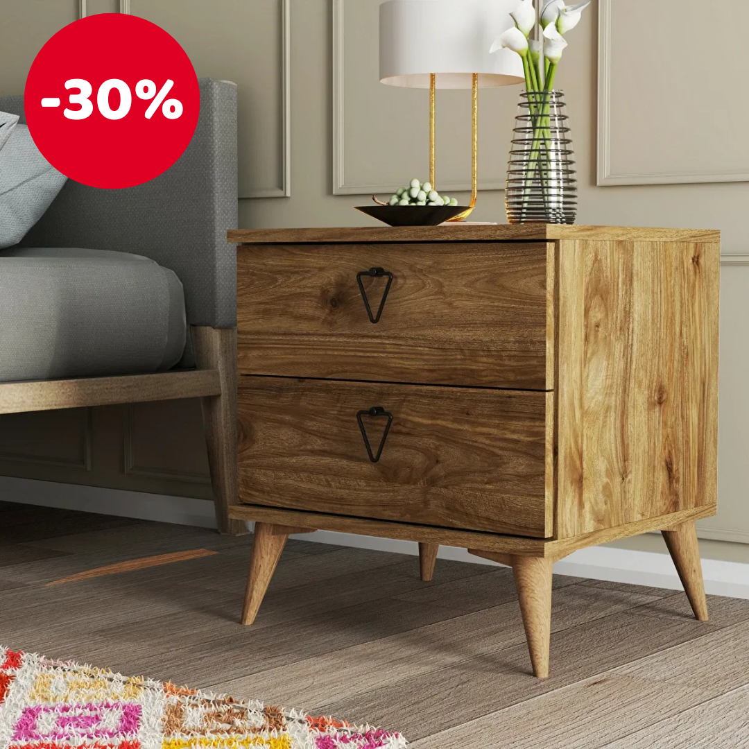 Noční stolek Versala (ořech)