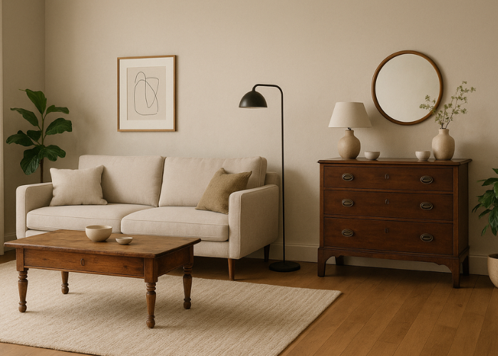 blog Jak efektivně kombinovat starý a nový nábytek: Tipy na harmonický interiér