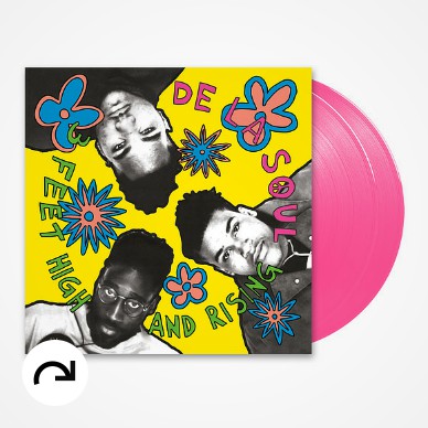 De La Soul - 3 Feet High And Rising Magenta Vinyl Edition