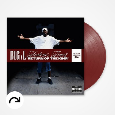 Big L - Harlem's Finest: Return Of The King HHV Exclusive Maroon Vinyl Edition