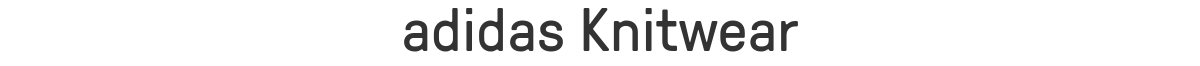 adidas Knitwear