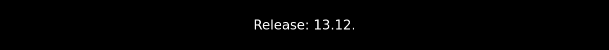 Release: 13.12.