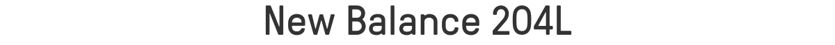 New Balance 204L