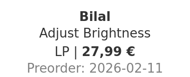 Bilal - Adjust Brightness
