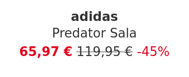 adidas - Predator Sala