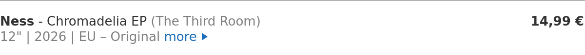 Ness - Chromadelia EP