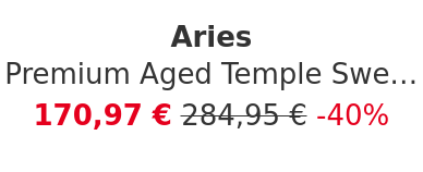 Aries - Premium Aged Temple Sweatshirt