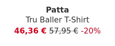 Patta - Tru Baller T-Shirt
