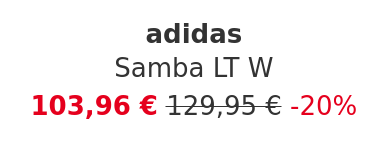 adidas - Samba LT W