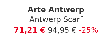 Arte Antwerp - Antwerp Scarf