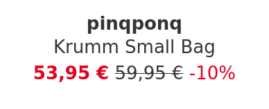 pinqponq - Krumm Small Bag