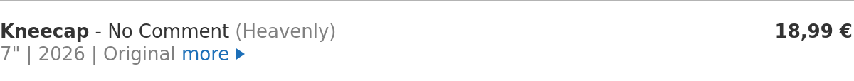 Kneecap - No Comment